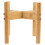 Dog Feeding Bowl Stand Pet Basin Support Rack Elevated Feeding Rectangular 1Set 2