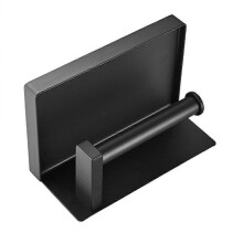 Roll Paper Holder Space-Saving Storage Black 18X11.5X9CM Living Room 1Set