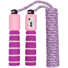 (As show, One size) Children's jump rope with counter (purple), adjustable jump rope for fitness and exercise for boys and girls