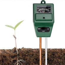 (As show, One size) Soil hygrometer, plant soil PH test suite, with PH, light and humidity acidity tester, indoor and outdoor potted plants, potted landscape trees, garde
