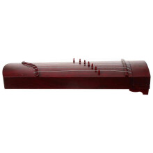 Instruments for Kids Simulated Guzheng Beginner Small Guzheng Rectangular Shape Brown 41.30X10.30X7.00CM Home Practice 1Set
