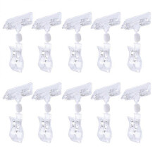 Clear Sign Clips for Display Practical Sign Clips Store Use Advertising 20Pcs