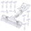 Clear Sign Clips for Display Practical Sign Clips Store Use Advertising 20Pcs 4
