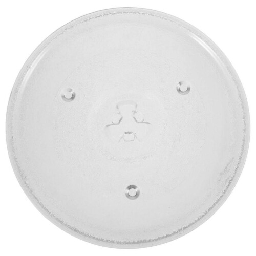 Microwave Tray Replacement Glass Turntable Plate for Home Use Even Heat Distribution 1Pack