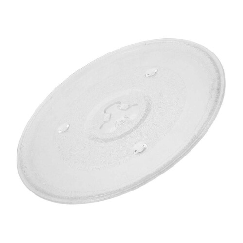 Microwave Tray Replacement Glass Turntable Plate for Home Use Even Heat Distribution 1Pack 2