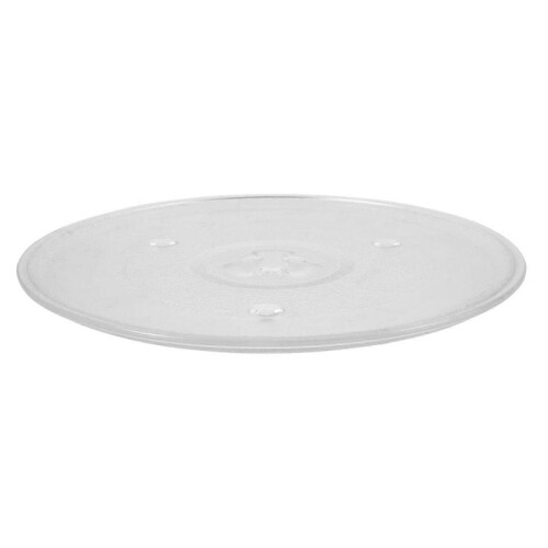 Microwave Tray Replacement Glass Turntable Plate for Home Use Even Heat Distribution 1Pack 1