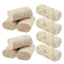 Toilet Paper Bamboo Pulp for Home Use Assorted Color 14.00X9.00X6.50CM 10 Rolls