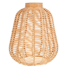 Ceiling Lampshade Woven Lamp Shade Farmhouse Light Fixtures Home Decor Beige 28.00X25.00X25.00CM Light Diffusion 1Set