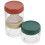 Glass Jars Round Storage Jars Stackable for Kitchen Use 280ml 3Set 4