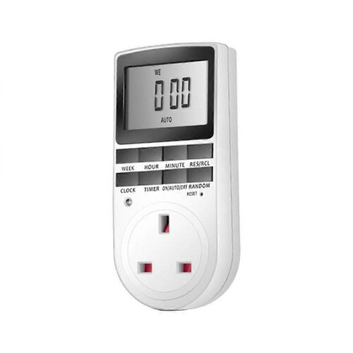 Electrical Outlet Timer Programmable Timer Outlet Fans Accurate Working Time Control 13.50X7.30X6.00CM 1Pack 2