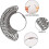 (As show, One size) Ring Sizer Ring Sizer Ring Sizer for Measuring Finger Sizes for Rings Sizes (Plastic) 2