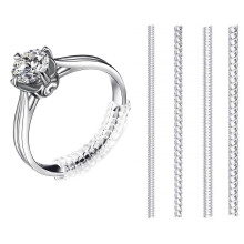 (As show, One size) Ring Sizers (Pack of 4 Sizes) Ring Sizer Adjuster, Ring Reducers (3.5mm/4.5mm/5mm/5mm)