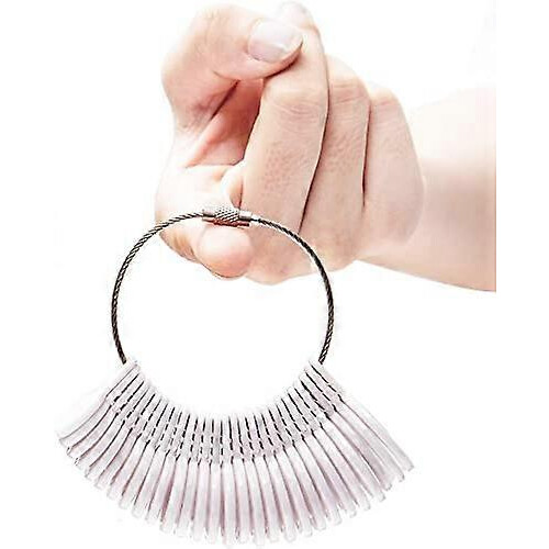 (As show, One size) Ring Sizer,Ring Sizer Rings to Measure Finger Size for Rings Sizes 1