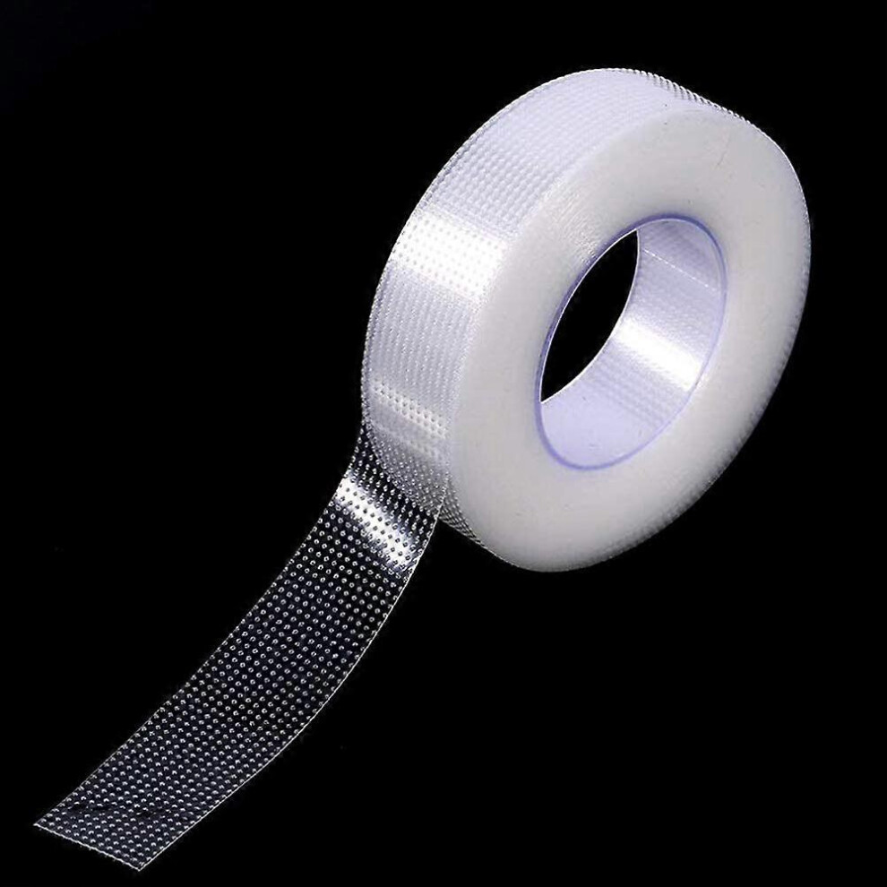 (As show, One size) Lash Tape, 8 Rolls PE Micropore Medical Tape for Eyelash Extension, Fabric Tape For False Eyelash Patch Makeup Tool 0.5 inch x 29.