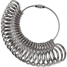 (As show, One size) Ring Sizer Ring Sizer Ring Sizer for Measuring Finger Sizes for Rings Sizes (Plastic)