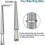 (As show, One size) Ring Size Measurer,Ring Sizer Ring Sizer Finger Sizer for Ring Sizes A-Z Metal/Steel/Plastic 2