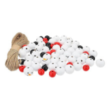 Small Wood Beads Diy Accessories Multi-Colored 2.00X2.00X2.00Cm for Home Decoration 200Pcs