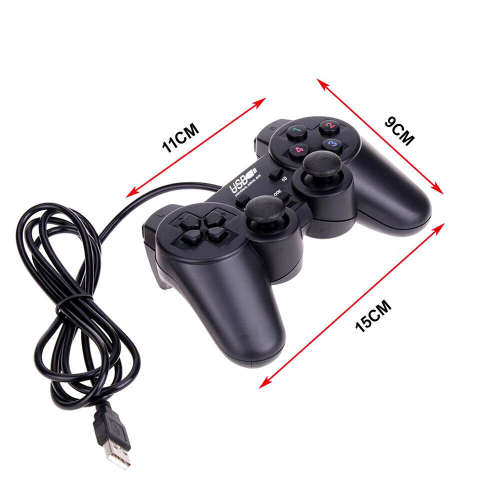 USB Wired Game Controller Gamepad Joystick Joypad Laptop PC Computer 1