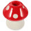 Tabletop Mushroom Candlestick Ceramic Candle Holder for Kitchen 9X9CM 1Pcs 3