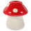 Tabletop Mushroom Candlestick Ceramic Candle Holder for Kitchen 9X9CM 1Pcs 2