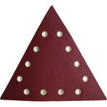 (As show, One size) Abrasif Triangulaire 100gr pour Ponceuse - Lot de 10 - Accessoires et Consommables Outillage - se Place et se Remplace Facilement pour Poncer Facileme