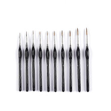 (As show, One size) Pinceaux Peinture Aquarell,10pcs Pinceau pour Toile Peinture, Maquette,Peinture Acrylique,Citadel,,Games Workshop.