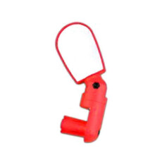 (As show, One size) Red 2 Pack Bike Mirrors, 360 Degree Rotation Cycling Mirror for Road and MTB