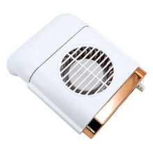 (As show, One size) White Mini 4 Speed USB Charging Car Seat Backrest Fan