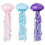 Gradient Color Jellyfish Paper Lanterns Decorative Hanging 3Pcs 5