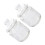 Kitchen Food Storage Container Transparent Round Shape Grain Canister for Home Users 7.5*12.5CM Moisture-Proof 2Set 2