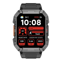 Military Smart Watch Men(Answer/Make Call)Smartwatch With Compass/LED Flashlight