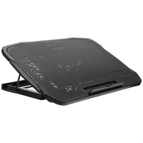 Notebook Cooling Rack Heat Dissipation Comfortable Angle Adjustment Double USB Interface Practical Design 1Pack 1