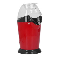 (As show, One size) Electric Popcorn Maker High Speed Hot Air Red Small 1200W Portable Popcorn Popper for Apartments Kitchenettes Camping US Plug 110V