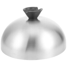 Stainless Steel Cover Food Protective Cover Lid Keep Food Round 20.00X20.00X10.00CM 1Pcs