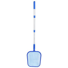 (As show, One size) Pool Cleaning Tools Pool Skimmer Net Leaf Rake Swimming Pool Cleaner Supplies with 3section Telescopic Pole Scoop Net