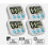 (As show, One size) 4X Kitchen Timer Magnetic LCD Digital Countdown Stopwatch With Stand Alarm Clock 1