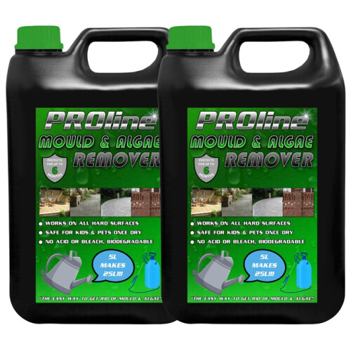 PROline Mould and Algae Remover 10L Spray and Leave
