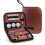 (棕色) 高尔夫工具包高尔夫配件包方便携带多功能大容量收纳皮包可印logo 2