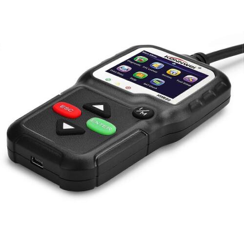 KONNWEI KW680 OBDII/EOBD Scanner OBD2 CAN Bus Code Reader - Black 2