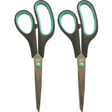 2 x 9" DRESS MAKING SEWING SCISSORS Multipurpose School Home Office
