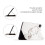 For Xiaomi Pad 5/5 Pro Pattern Printing PU Leather Protective Tablet Cover Stand Case/Gold Marble 3
