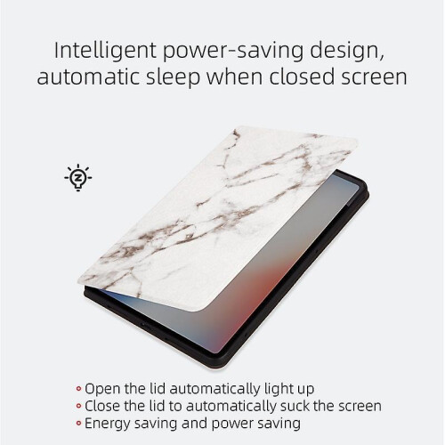 For Xiaomi Pad 5/5 Pro Pattern Printing PU Leather Protective Tablet Cover Stand Case/Gold Marble 1