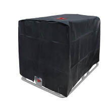 (As show, One size) Bache de rservoir d'eau, Bache pour Cuve 1000 L IBC, Anti-poussire Anti-UV Anti-Pluie (116 x 100 x 120 cm)