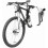 (As show, One size) Surfboard Bike Rack 4