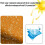 (As show, One size) Triangular Shade Sail 3x3x3m for UV Protection in Garden 4