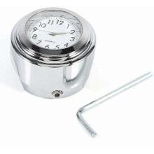 (As show, One size) Motorcycle Watch for Handlebar with Stopwatch Function