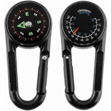 (As show, One size) 3-in-1 Compass with Thermometer and Magnification Lens