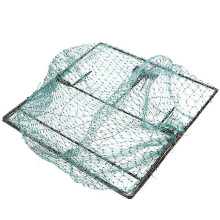 (As show, One size) Folding Crab Trap for Crawfish, Bait Fish, and Minnow Fishing