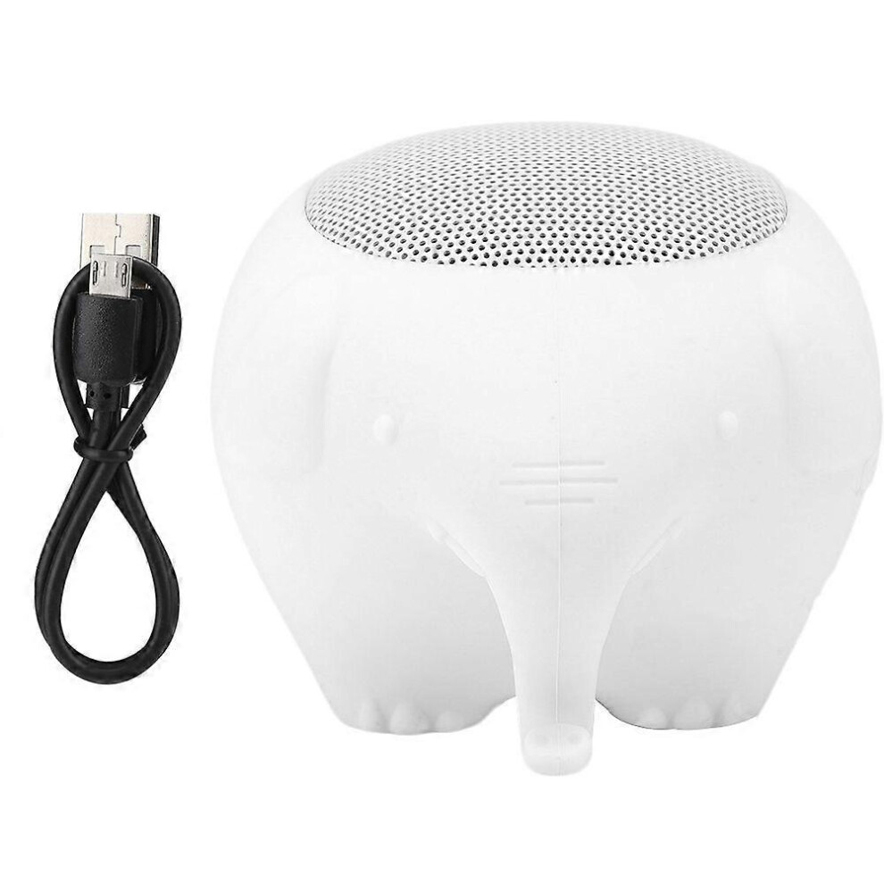 (As show, One size) Cute Elephant Bluetooth Speaker with Mic and Stereo Sound-image-OPC-PHNF9KN-NEW