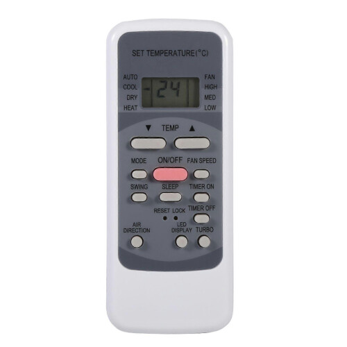 (As show, One size) Universal Air Conditioner Remote Control for Midea R51M/E